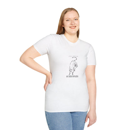 8 seconds-Unisex Softstyle T-Shirt