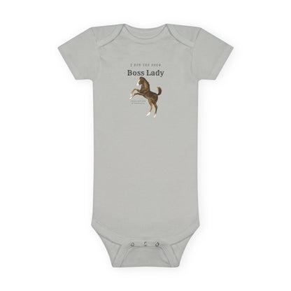 Boss lady-Baby Short Sleeve Onesie®