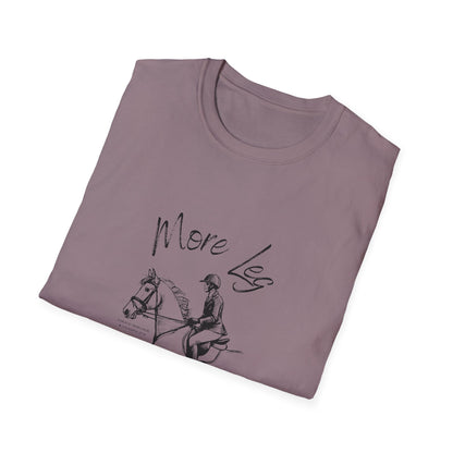 More leg-Unisex Softstyle T-Shirt