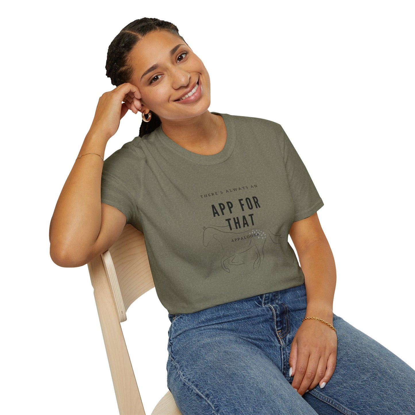 There’s an app for that-Unisex Softstyle T-Shirt