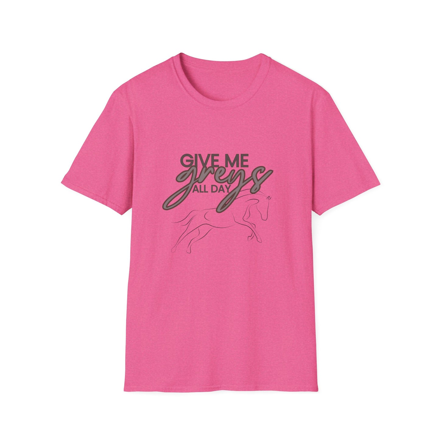 Give me greys-Unisex Softstyle T-Shirt