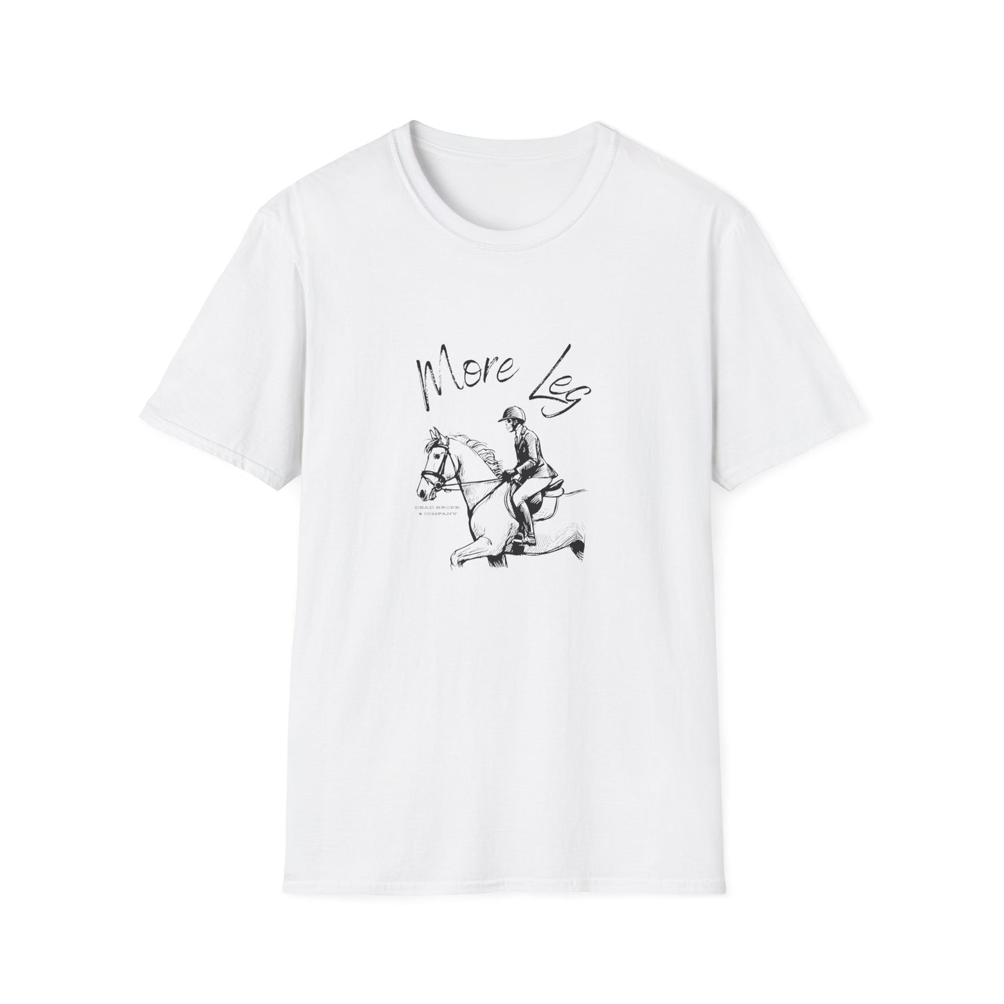 More leg-Unisex Softstyle T-Shirt