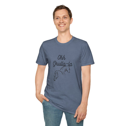 Oh grulla la-Unisex Softstyle T-Shirt