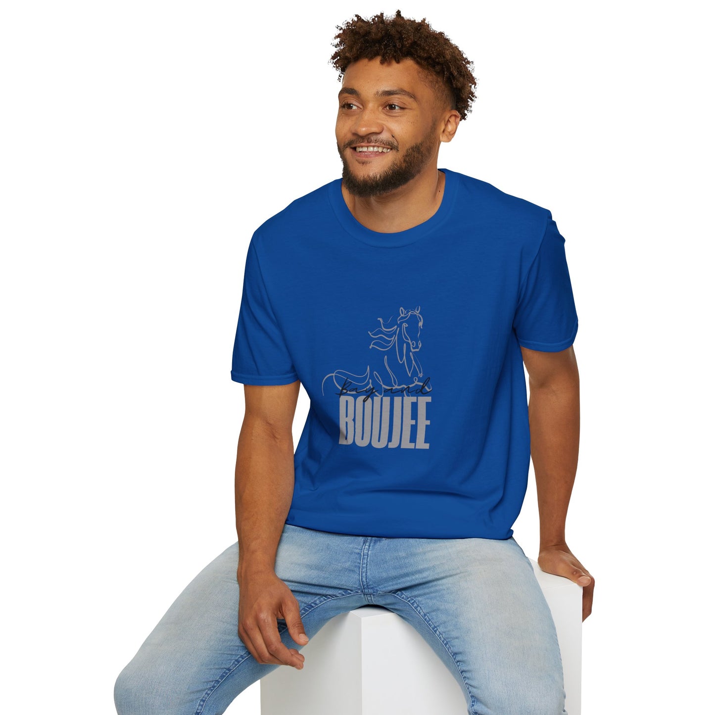 Bay and boujee-Unisex Softstyle T-Shirt