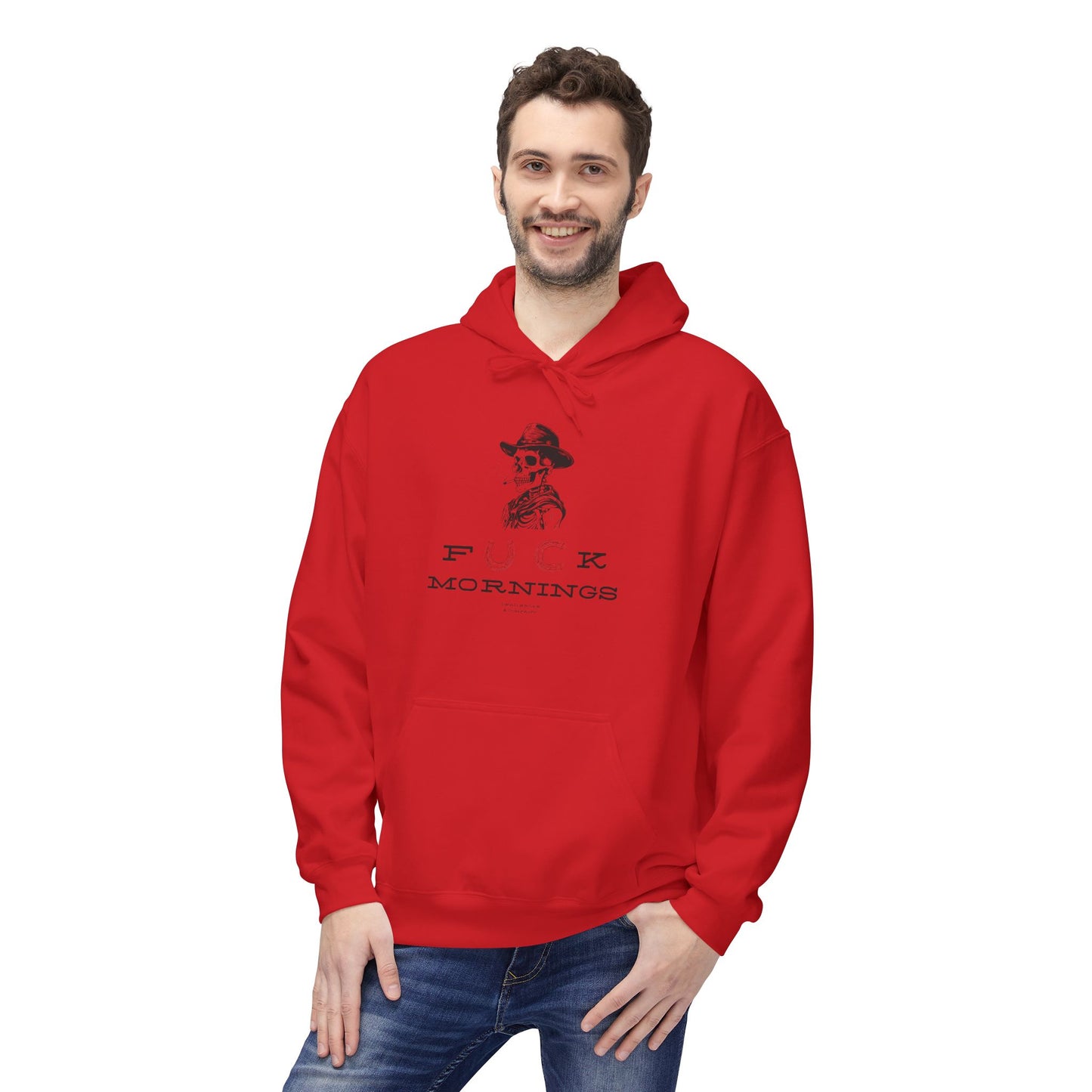 F Mornings-Unisex Midweight Softstyle Fleece Hoodie