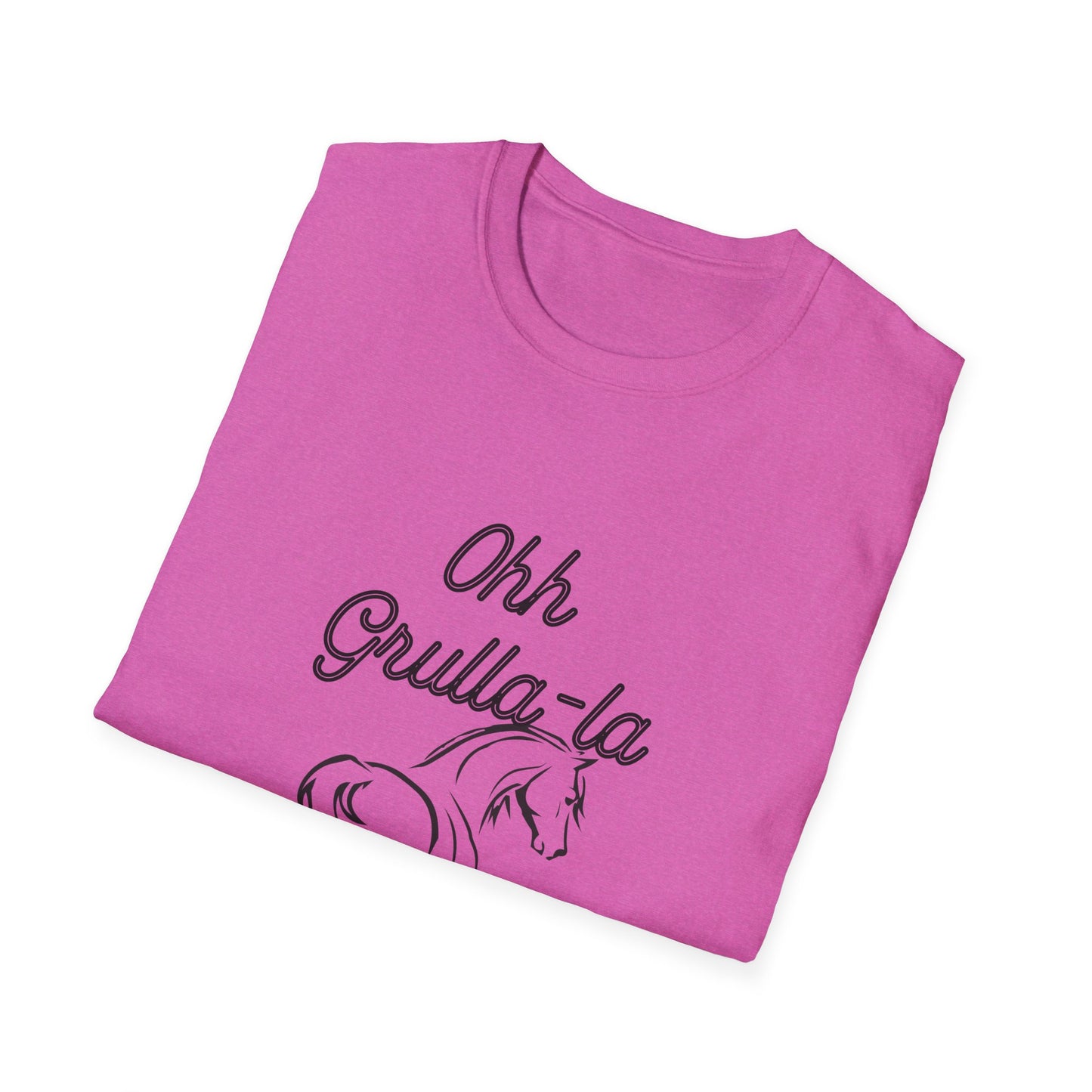 Oh grulla la-Unisex Softstyle T-Shirt