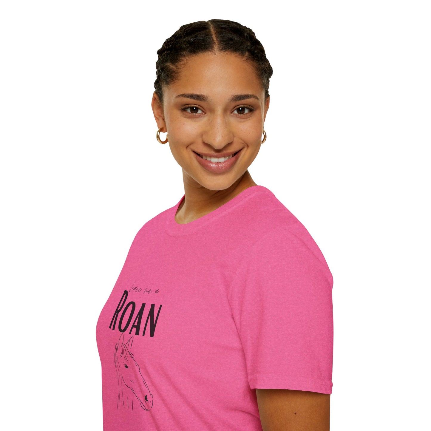 Leave me a roan-Unisex Softstyle T-Shirt