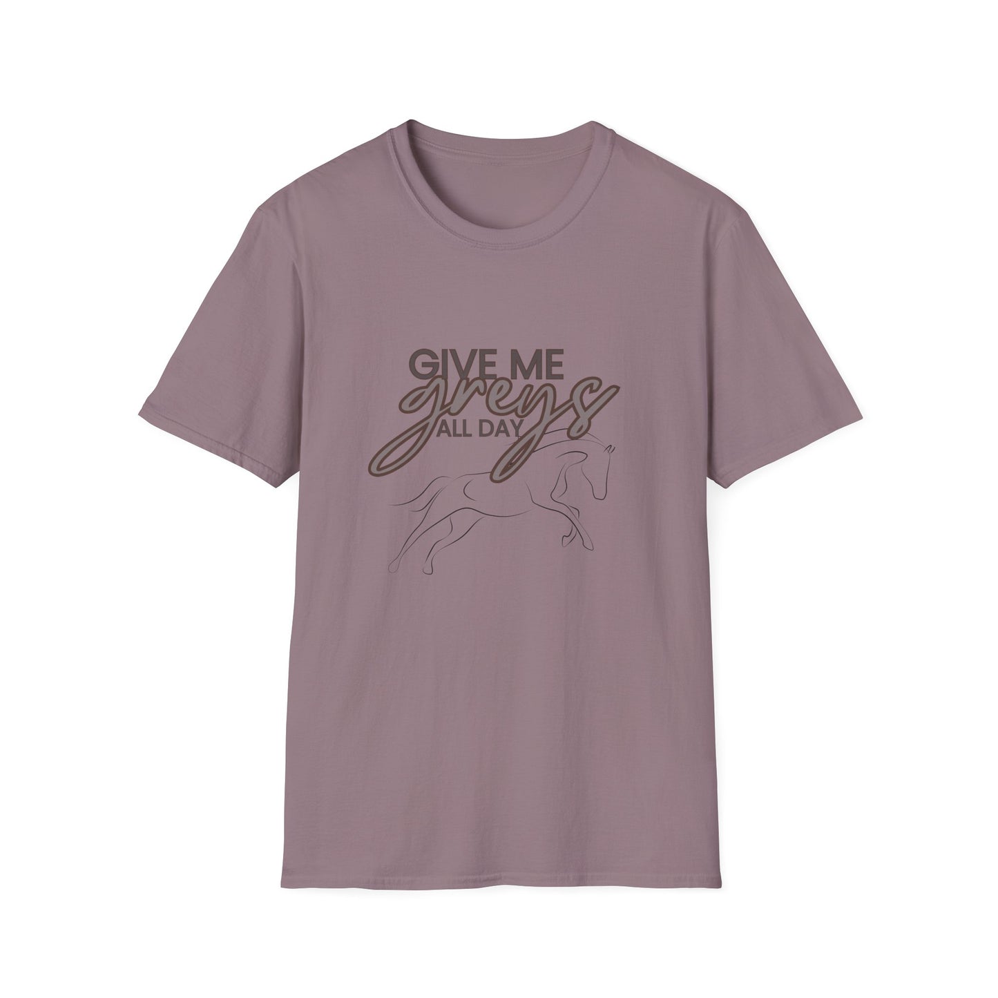 Give me greys-Unisex Softstyle T-Shirt