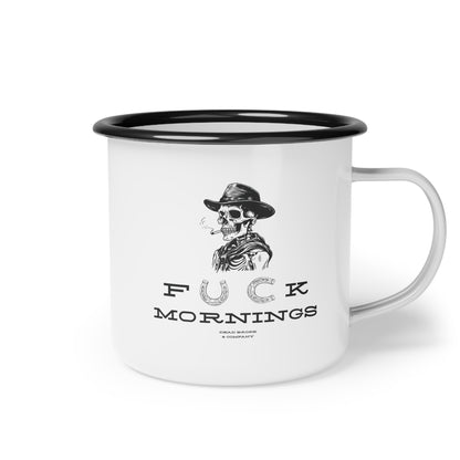 F Mornings-Enamel Camp Cup