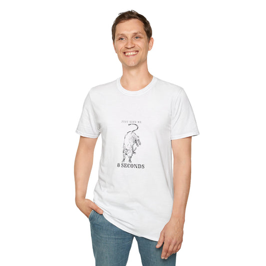 8 seconds-Unisex Softstyle T-Shirt