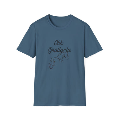 Oh grulla la-Unisex Softstyle T-Shirt