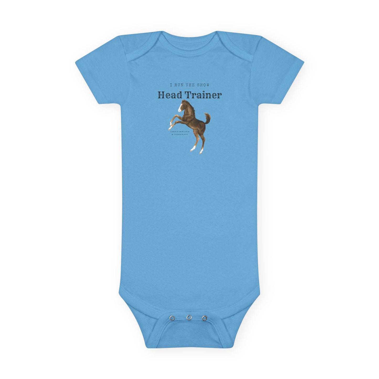 Head trainer-Baby Short Sleeve Onesie®