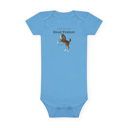 Head trainer-Baby Short Sleeve Onesie®