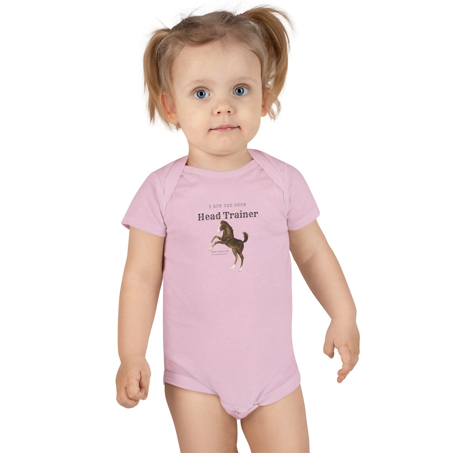 Head trainer-Baby Short Sleeve Onesie®