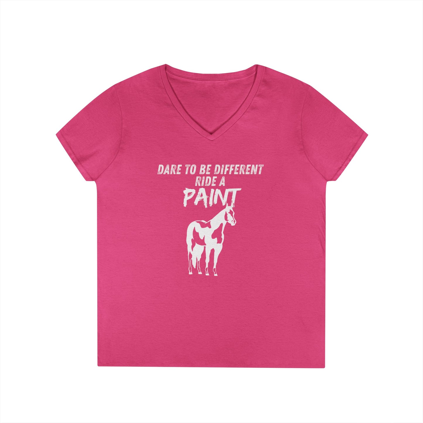 Ride a paint-Ladies' V-Neck T-Shirt