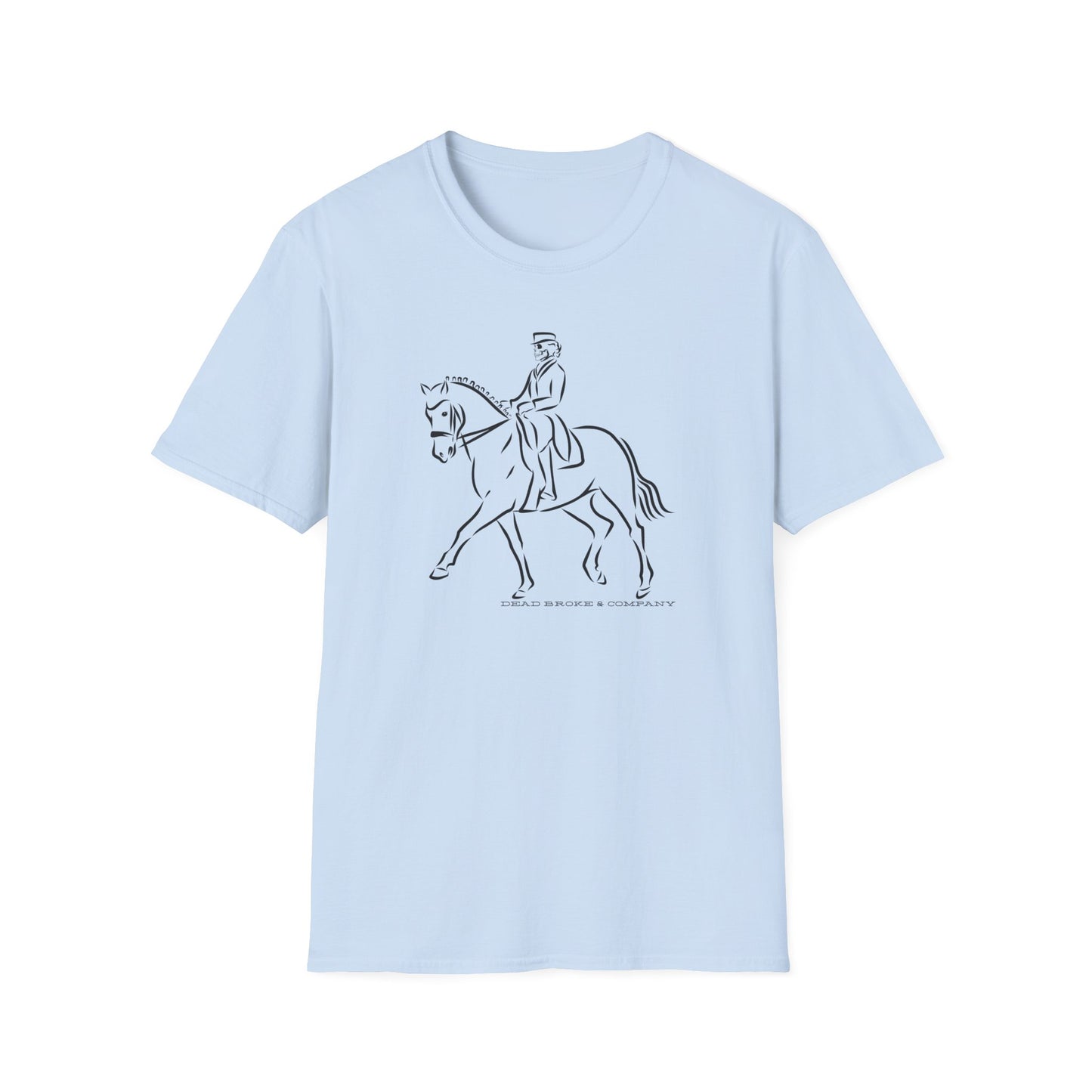 Dressage to stay alive-Unisex Softstyle T-Shirt