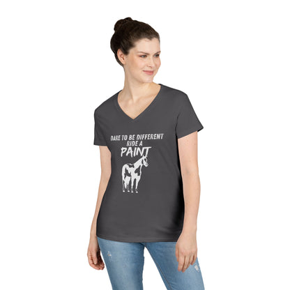 Ride a paint-Ladies' V-Neck T-Shirt