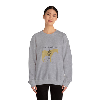 Dead Broke & Company-Unisex Heavy Blend™ Crewneck Sweatshirt