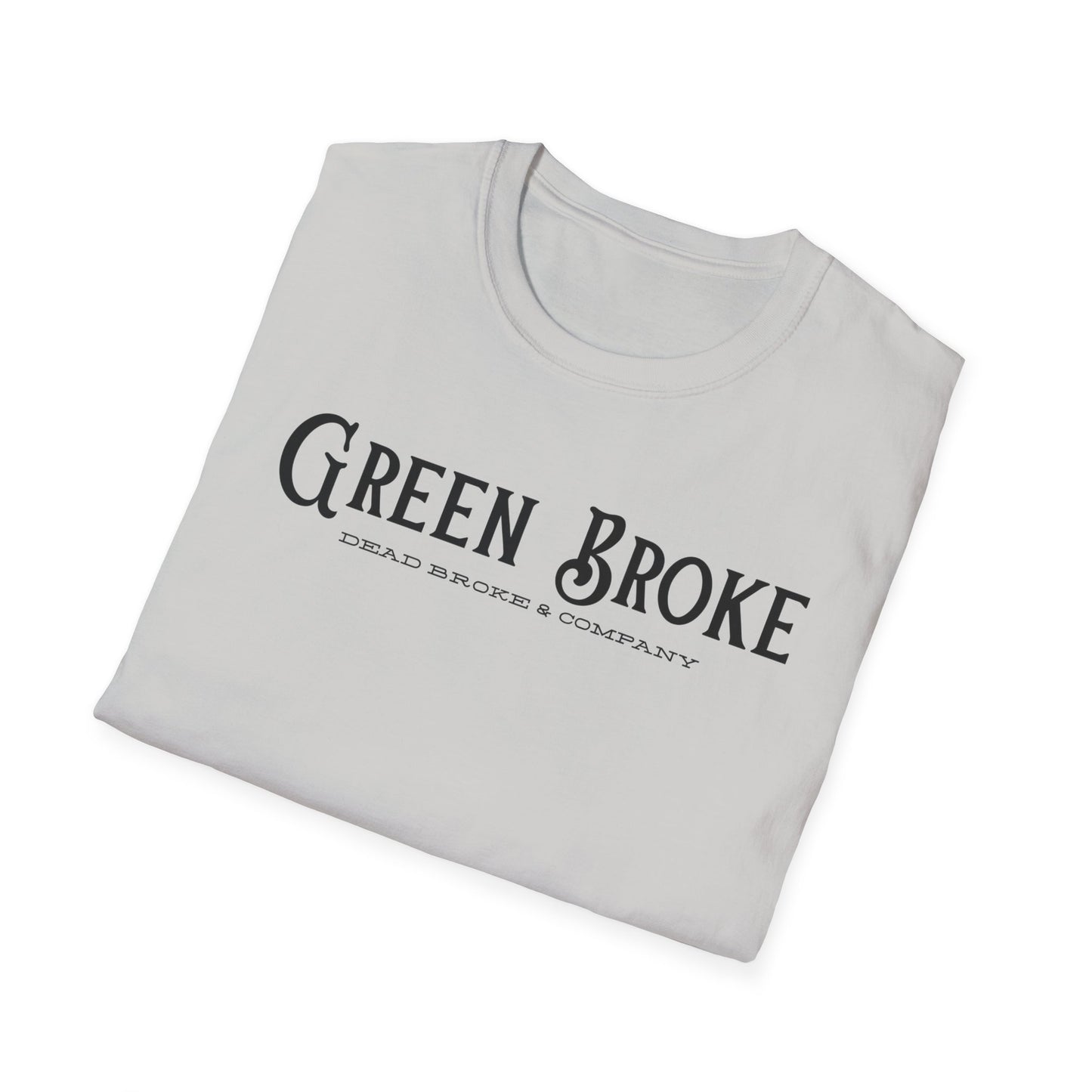 Green Broke-Unisex Softstyle T-Shirt