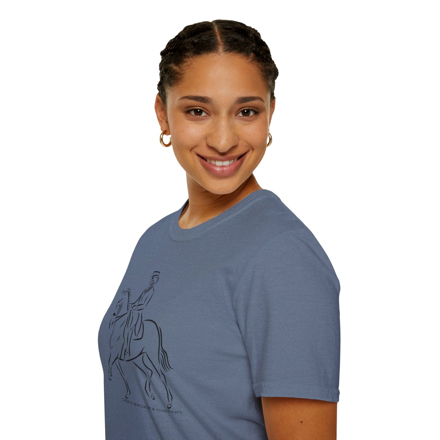 Dressage to stay alive-Unisex Softstyle T-Shirt