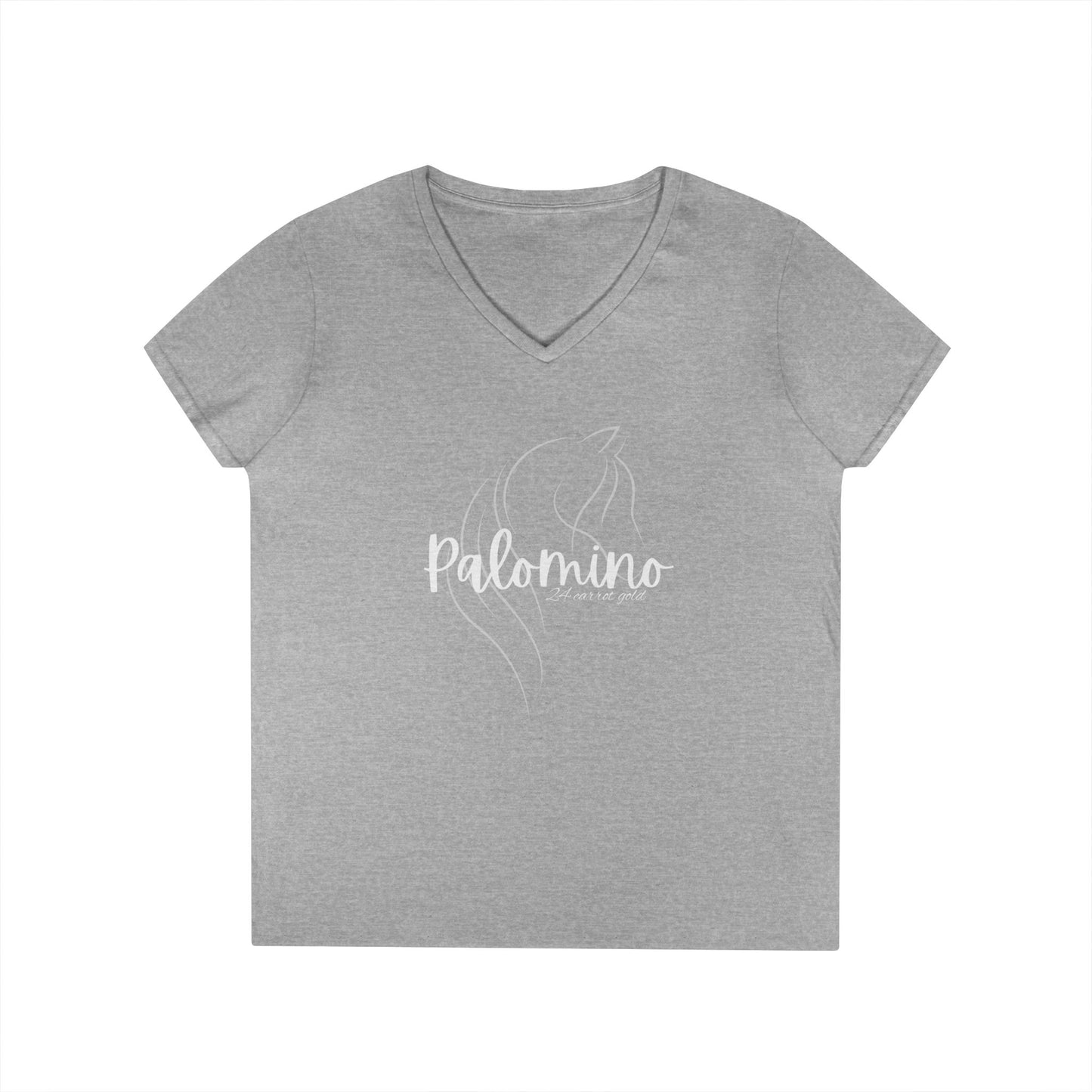 Palomino gold-Ladies' V-Neck T-Shirt