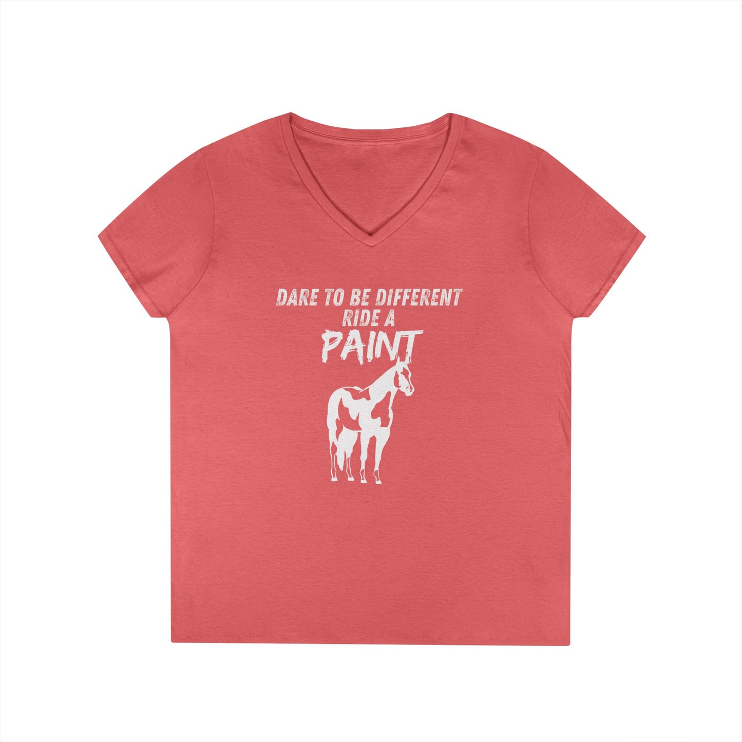 Ride a paint-Ladies' V-Neck T-Shirt