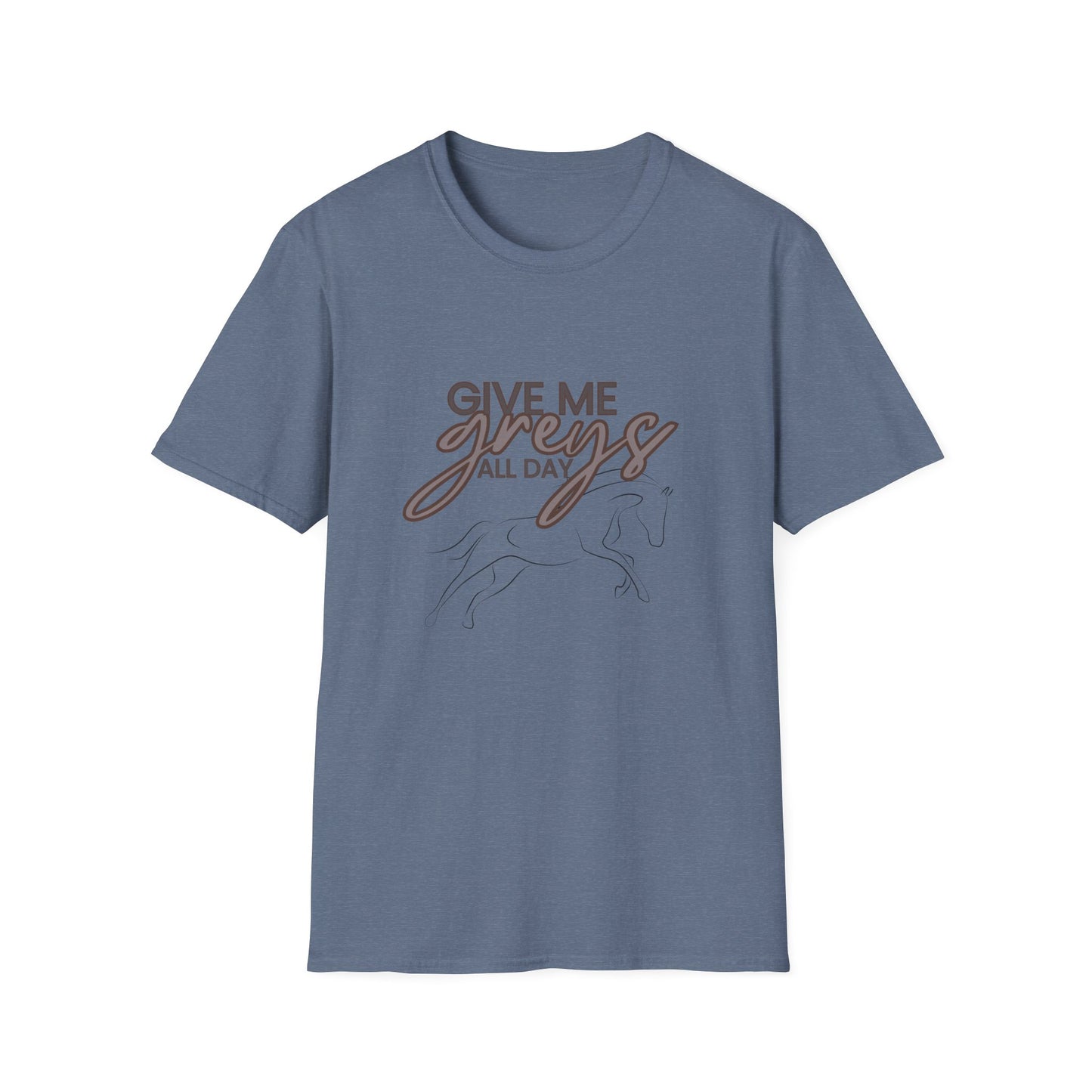 Give me greys-Unisex Softstyle T-Shirt