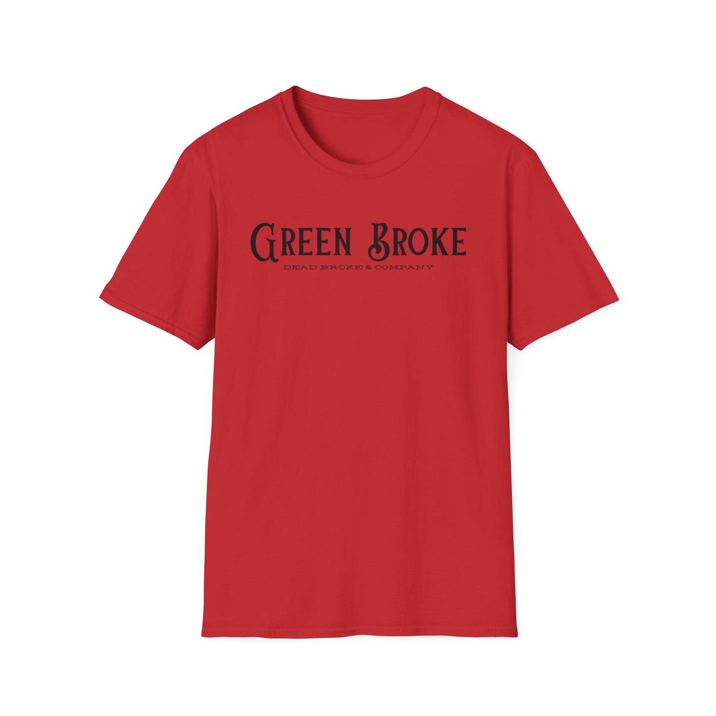 Green Broke-Unisex Softstyle T-Shirt