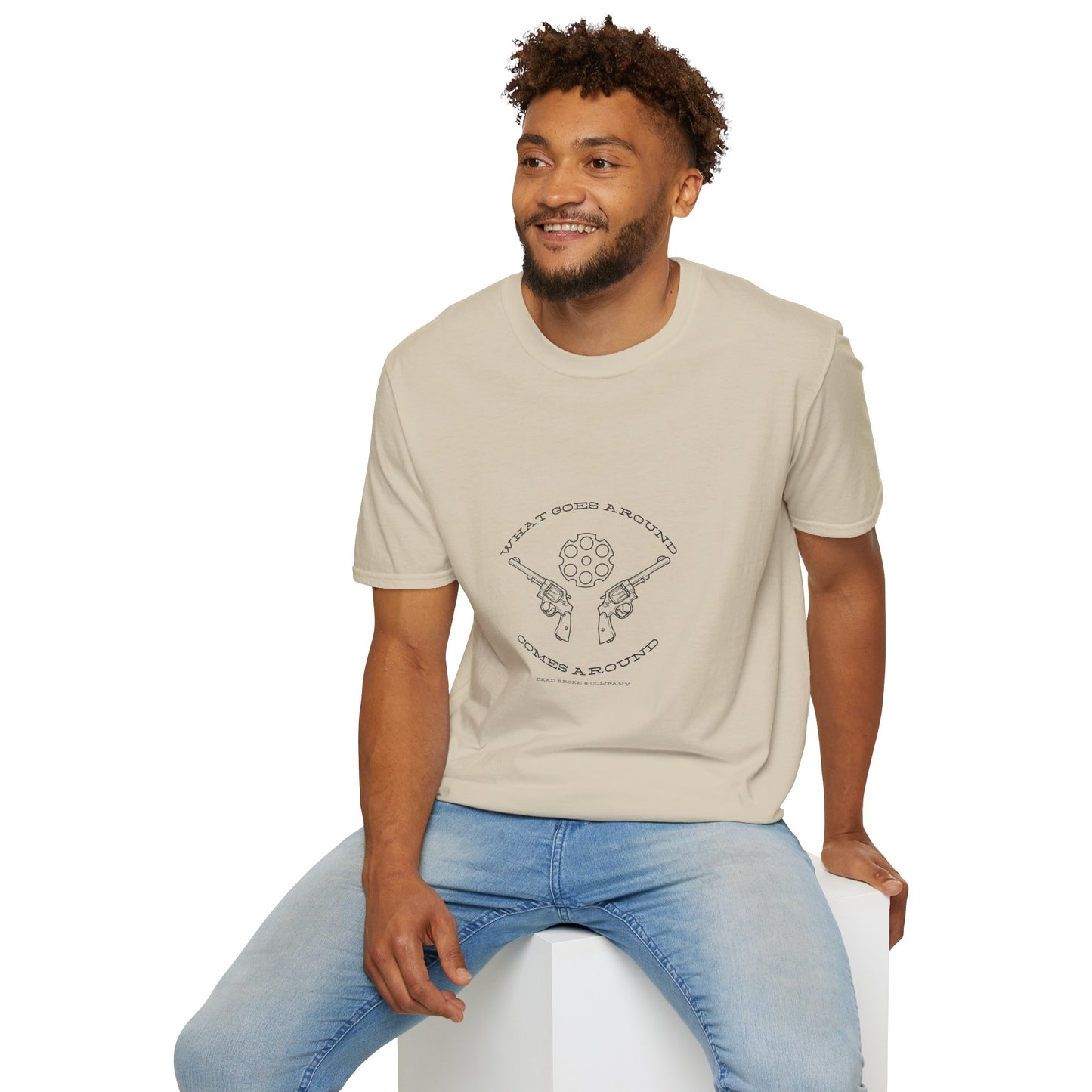 What goes around comes around-Unisex Softstyle T-Shirt