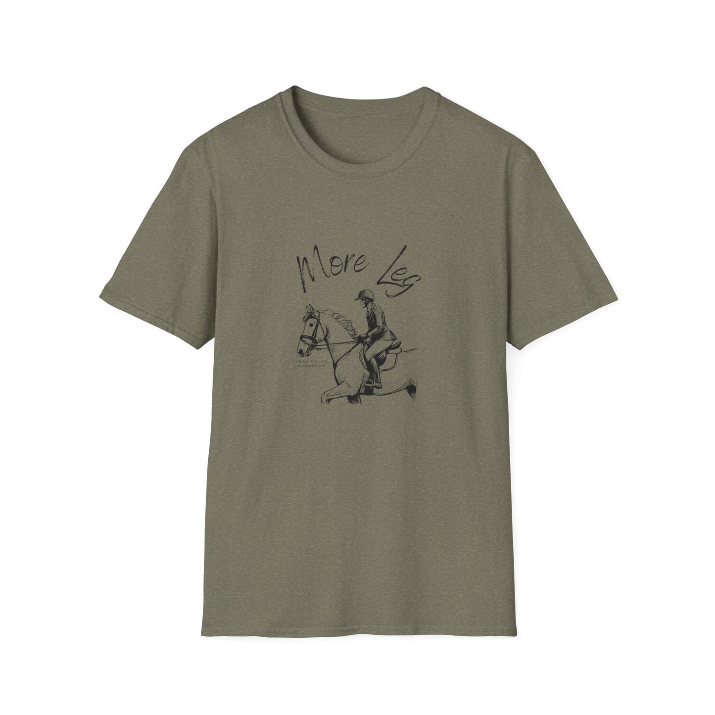 More leg-Unisex Softstyle T-Shirt