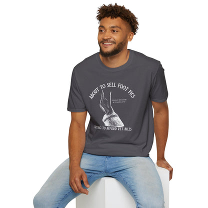 Selling Foot pics-Unisex Softstyle T-Shirt