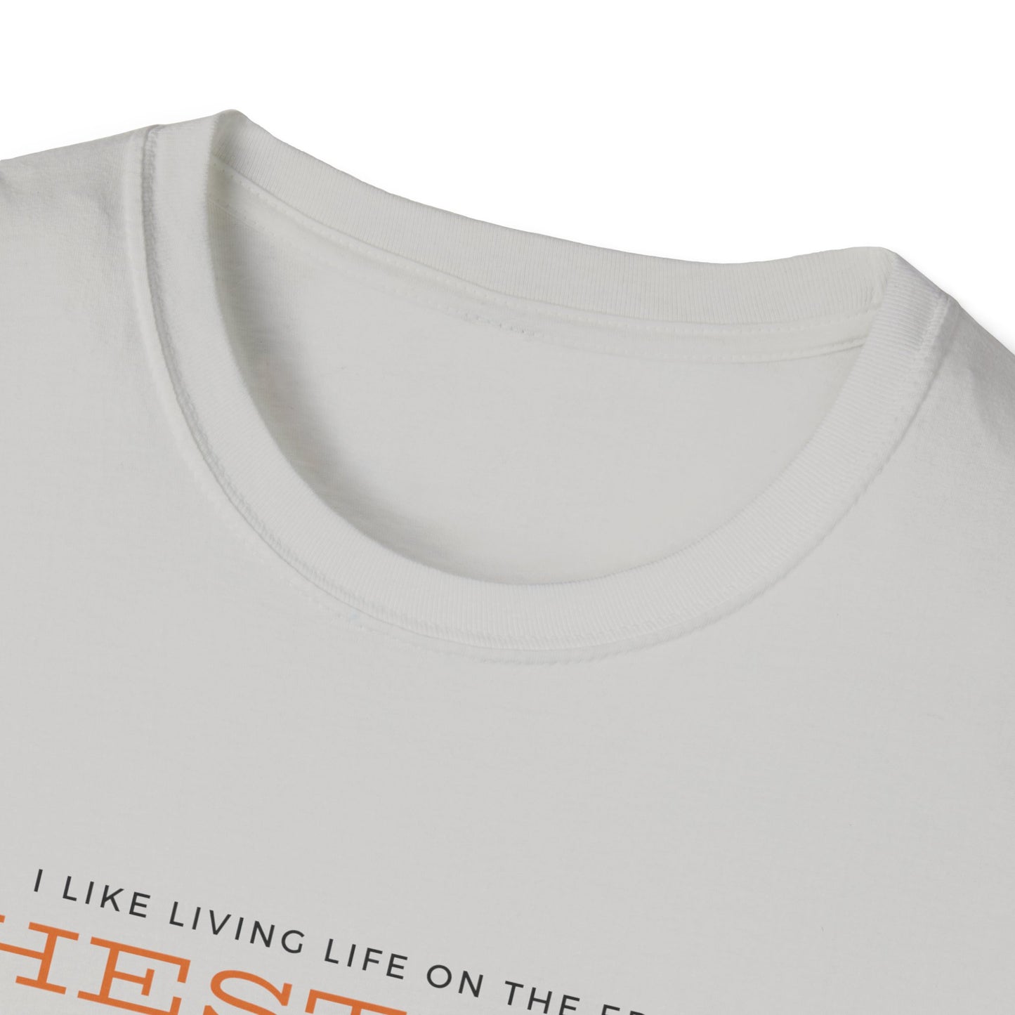 Live on the edge-Unisex Softstyle T-Shirt