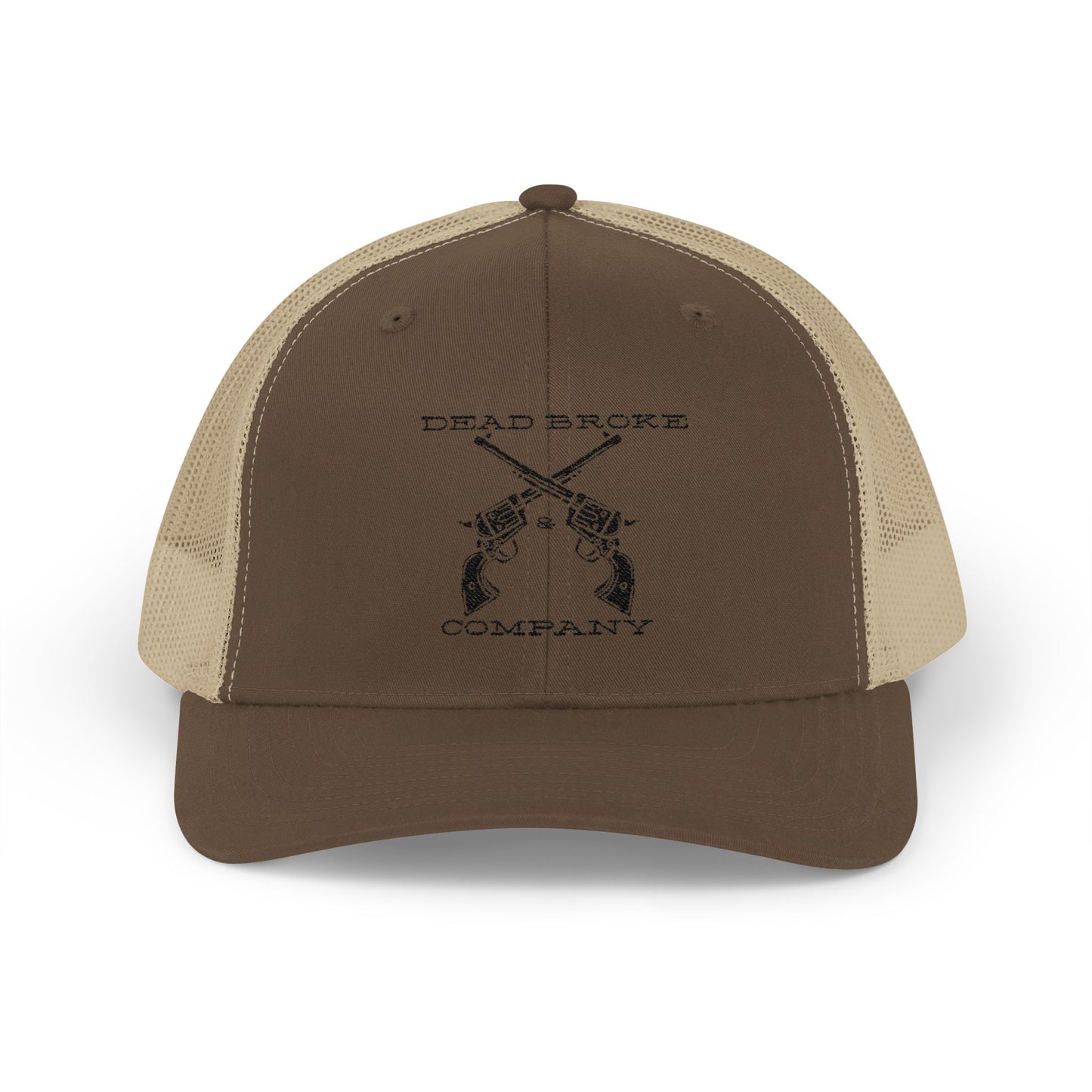 Dead Broke & Company embroidered-Snapback Trucker Cap