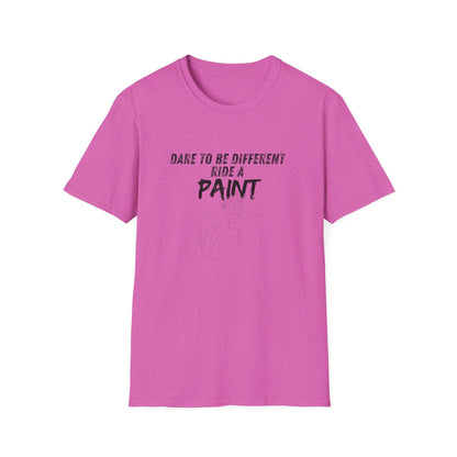 Ride a paint-Unisex Softstyle T-Shirt