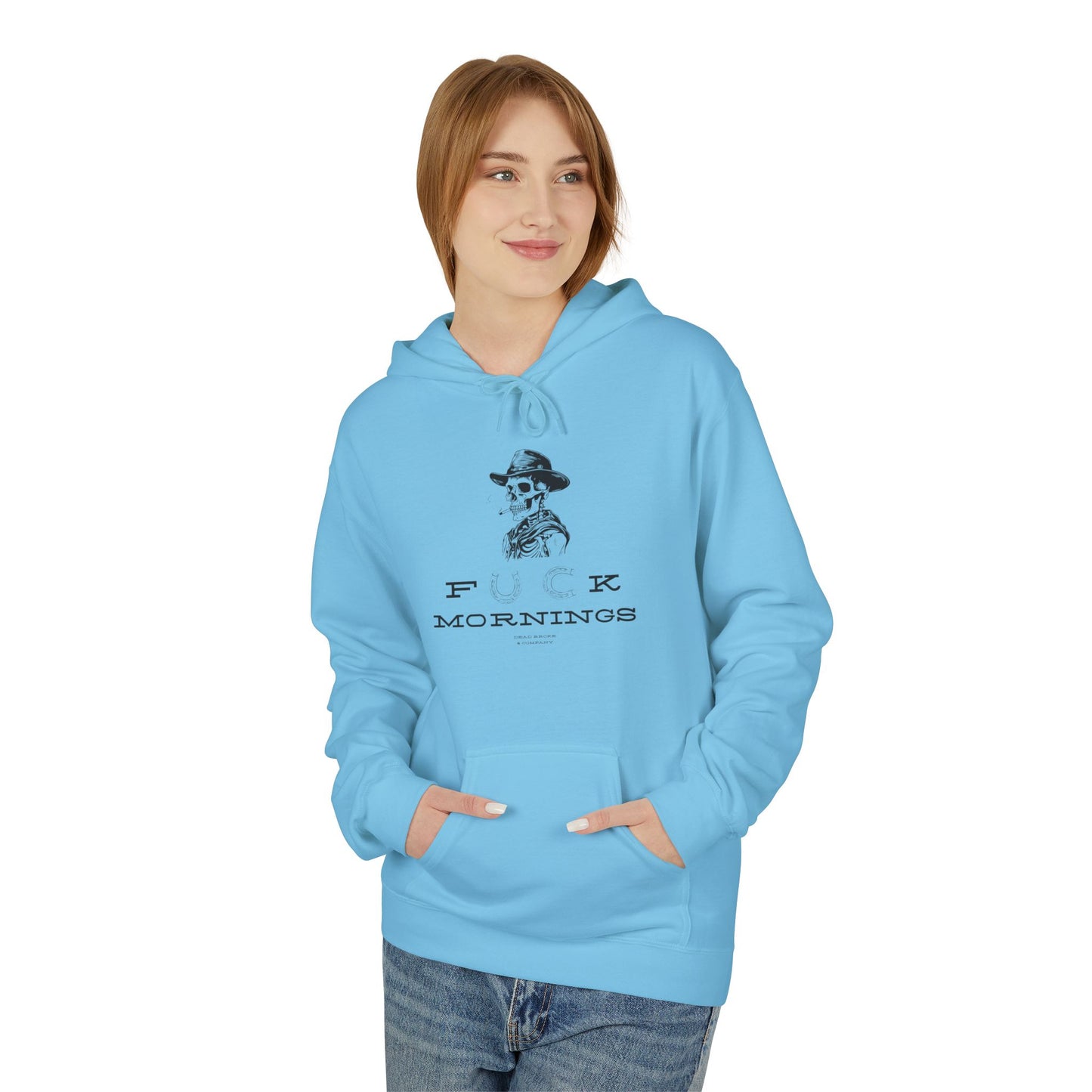 F Mornings-Unisex Midweight Softstyle Fleece Hoodie