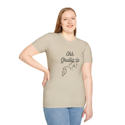 Oh grulla la-Unisex Softstyle T-Shirt