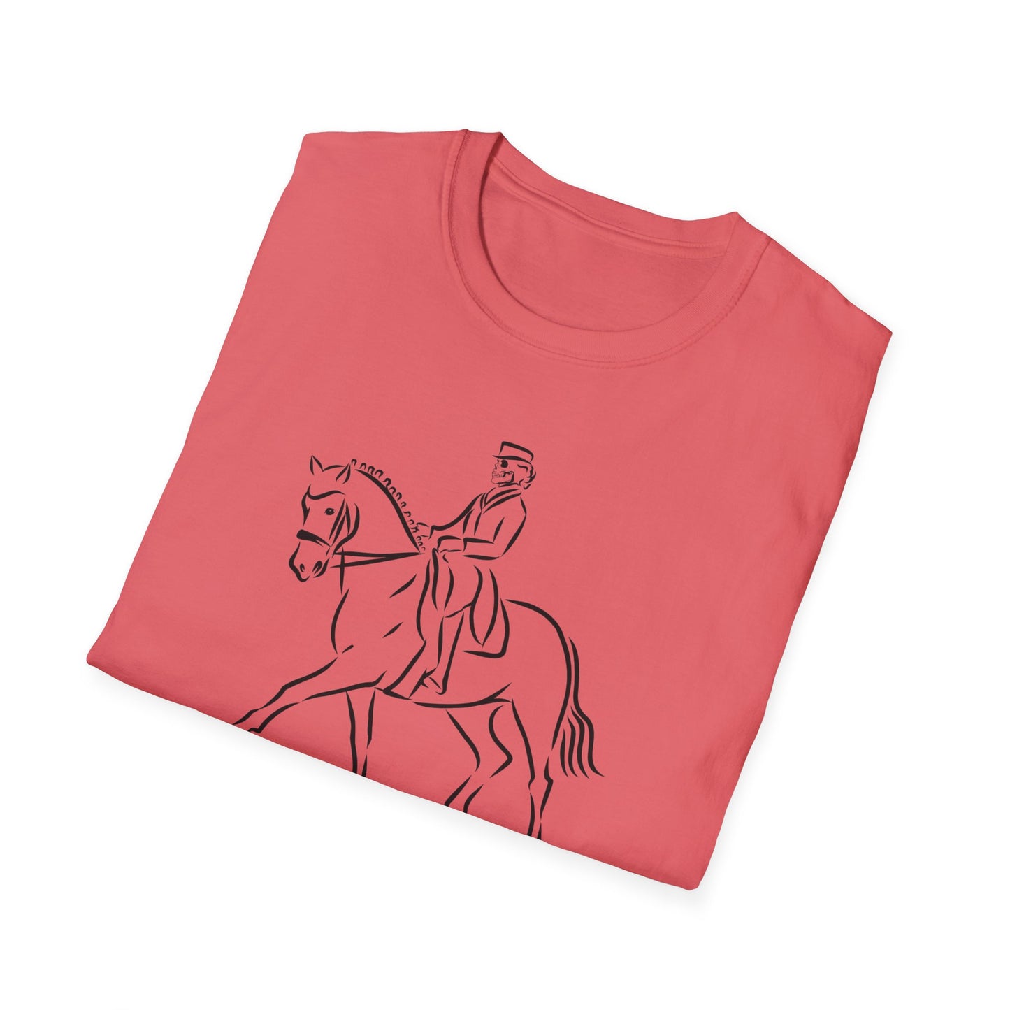 Dressage to stay alive-Unisex Softstyle T-Shirt