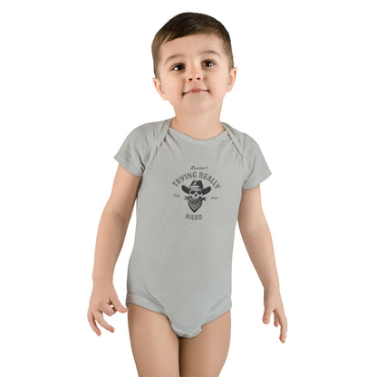 Mommas trying est 2025-Baby Short Sleeve Onesie®