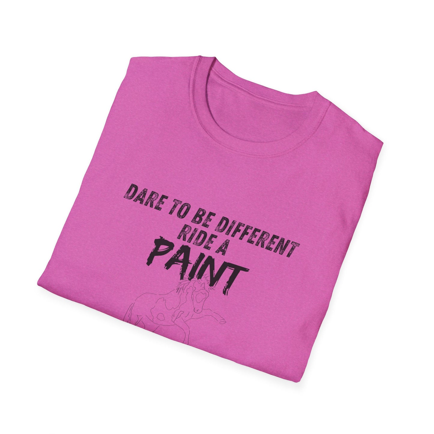 Ride a paint-Unisex Softstyle T-Shirt