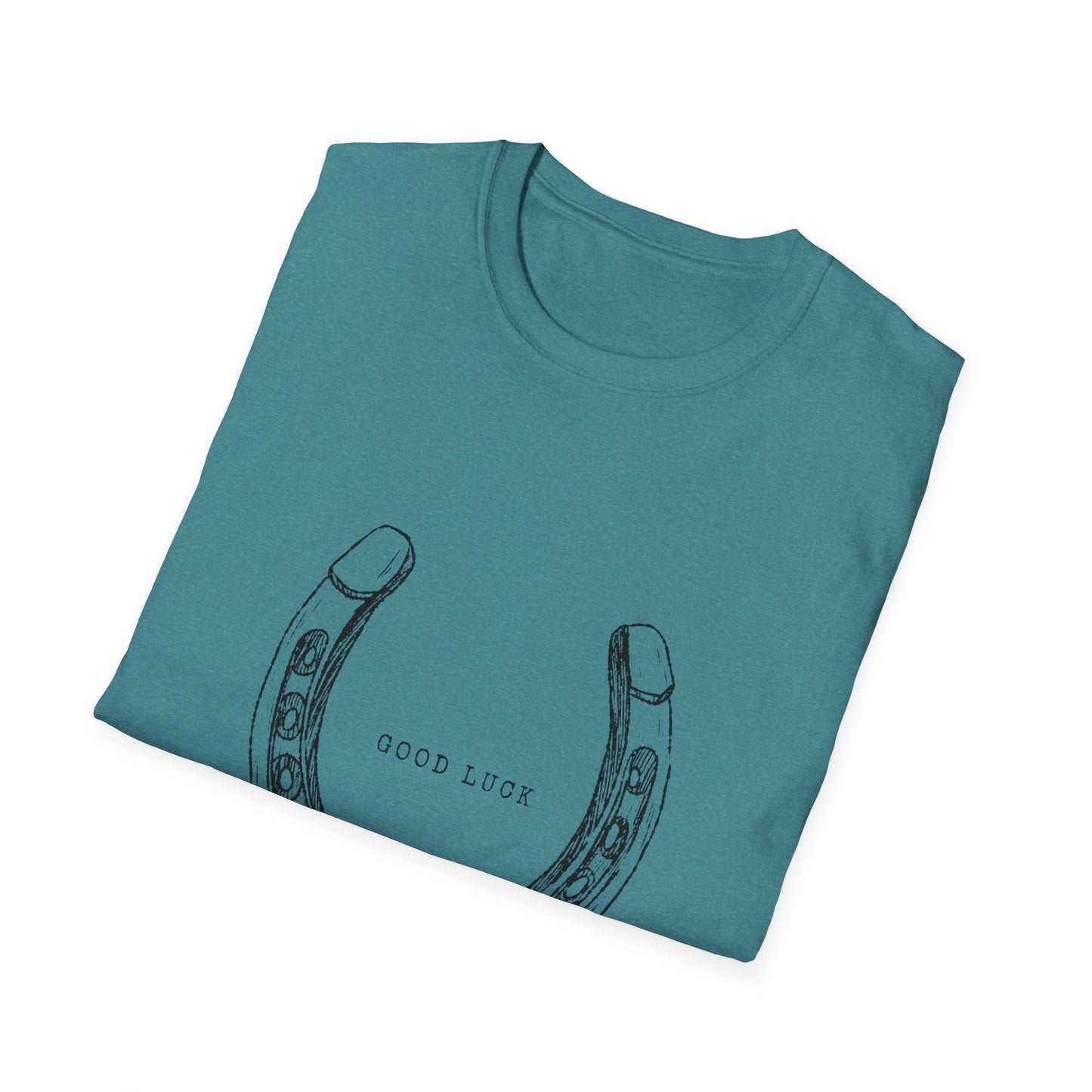 Good luck-Unisex Softstyle T-Shirt