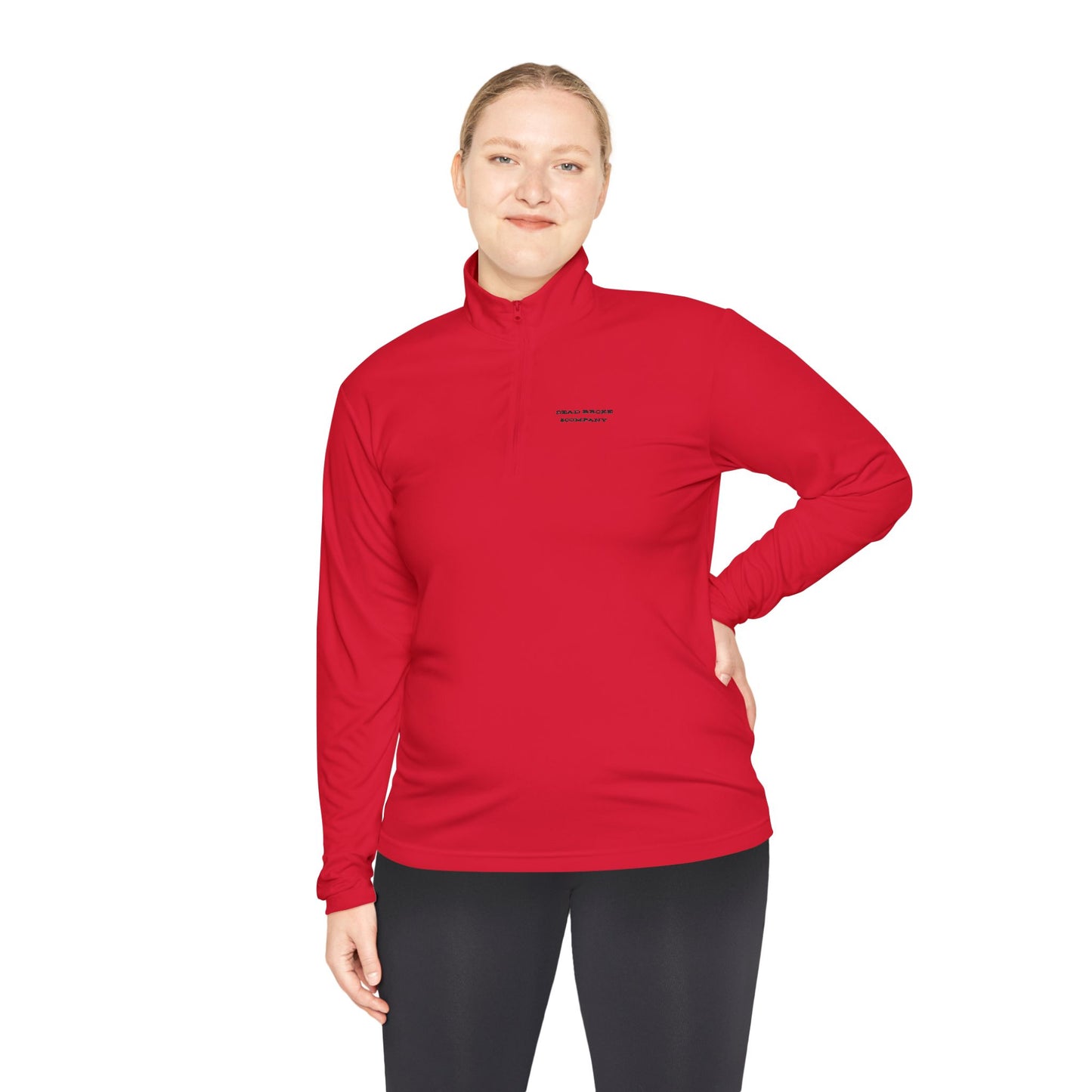 More leg-Unisex Quarter-Zip Pullover