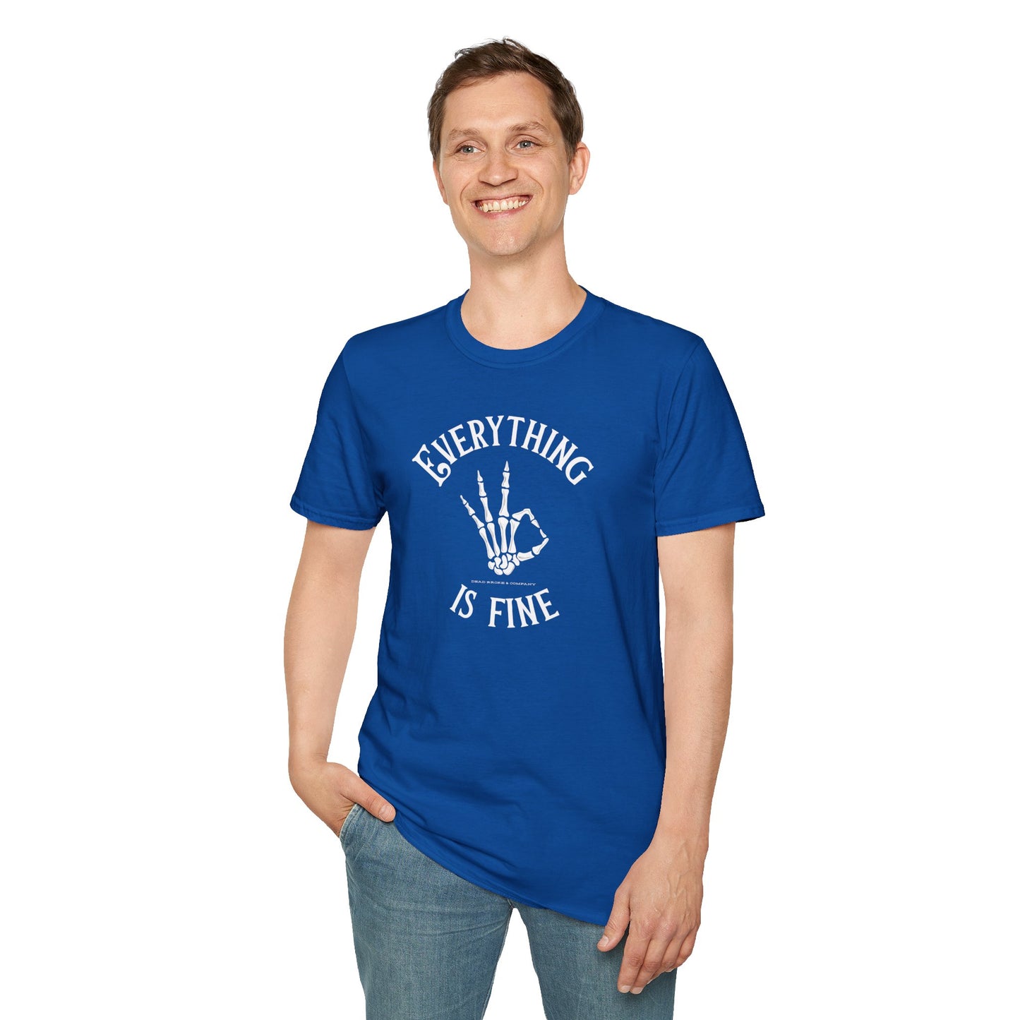 Everything is fine-Unisex Softstyle T-Shirt