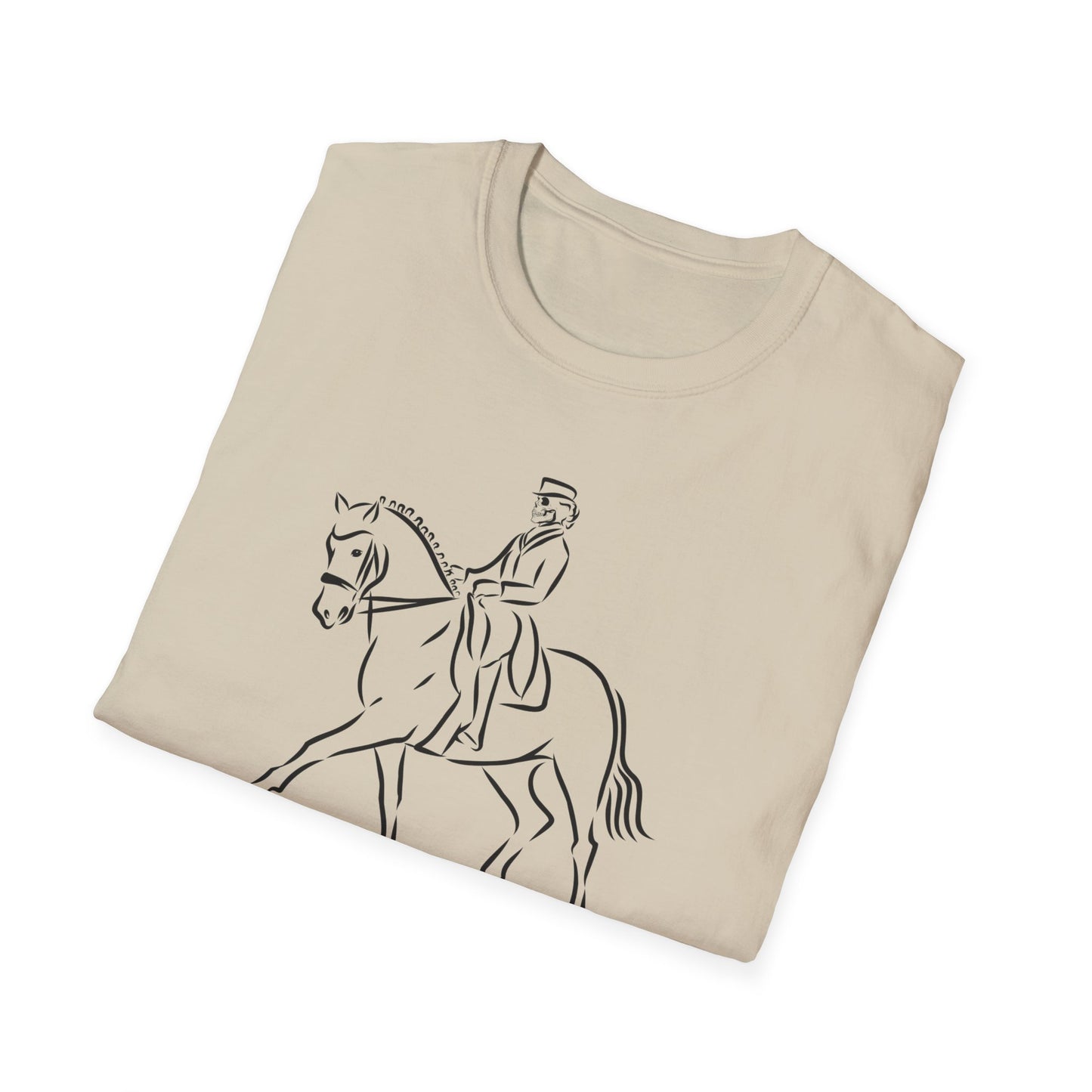 Dressage to stay alive-Unisex Softstyle T-Shirt