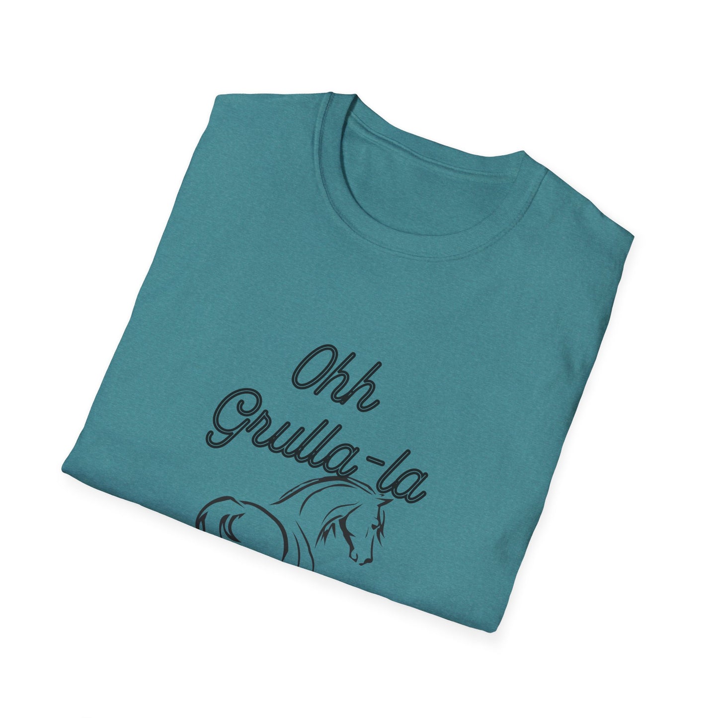 Oh grulla la-Unisex Softstyle T-Shirt