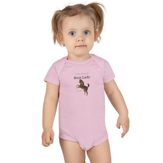 Boss lady-Baby Short Sleeve Onesie®