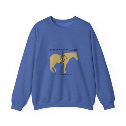 Dead Broke & Company-Unisex Heavy Blend™ Crewneck Sweatshirt