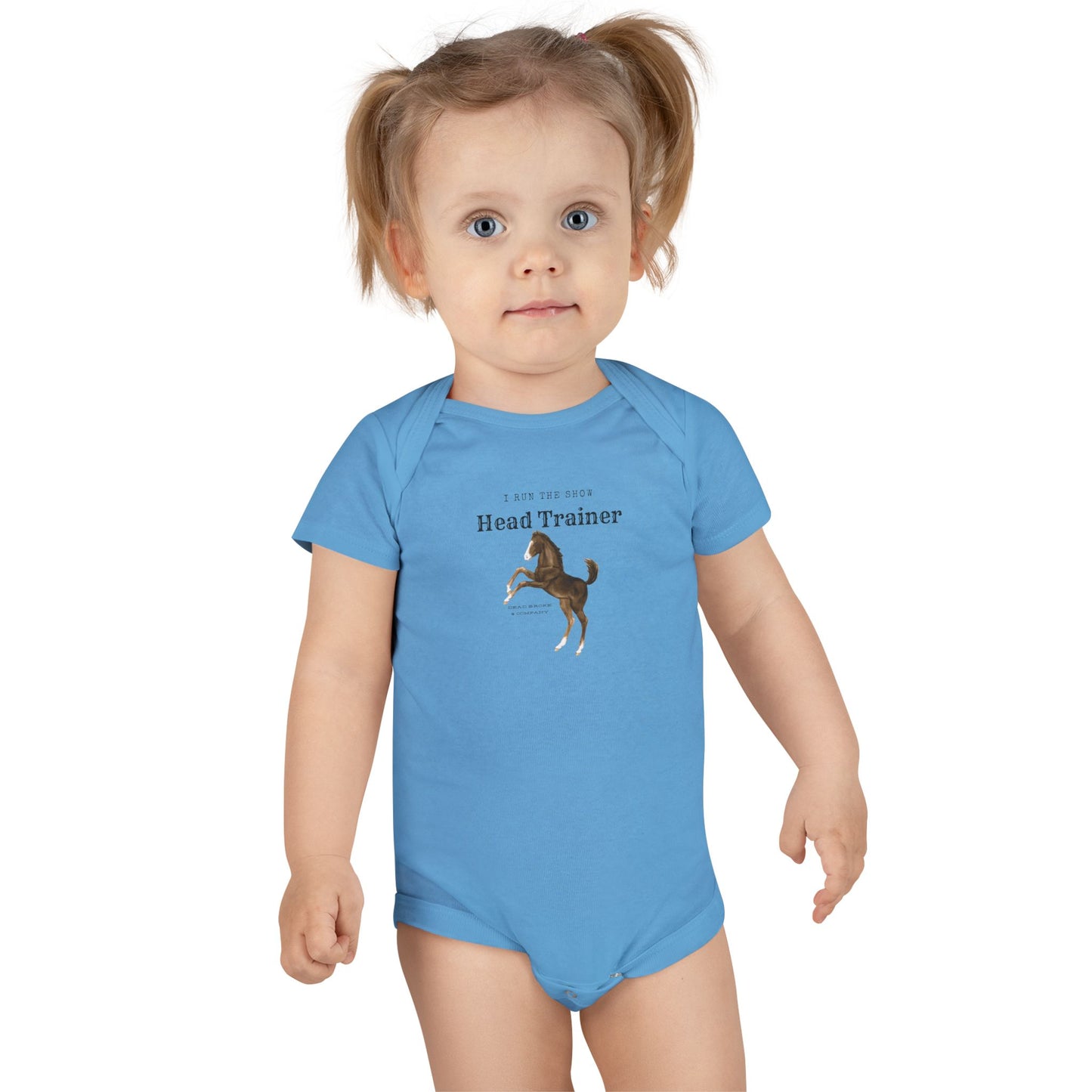 Head trainer-Baby Short Sleeve Onesie®