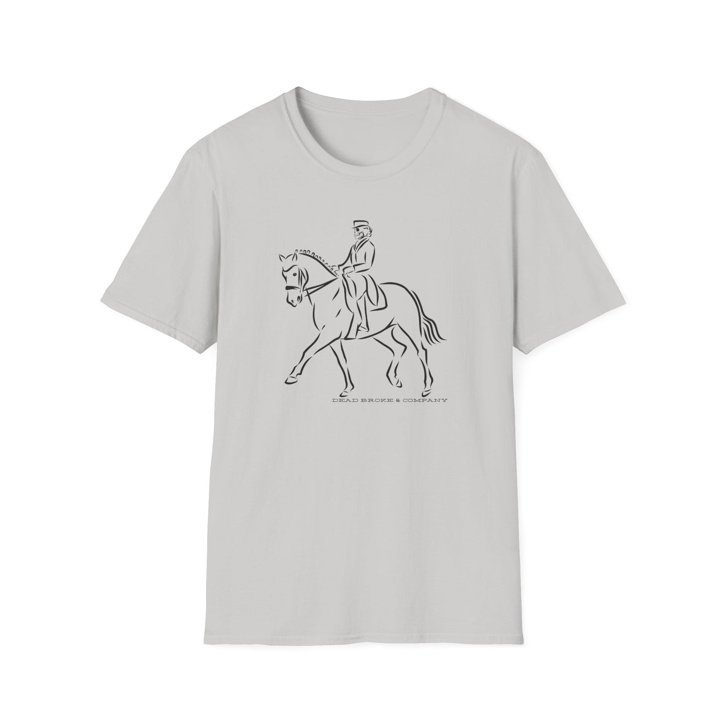 Dressage to stay alive-Unisex Softstyle T-Shirt