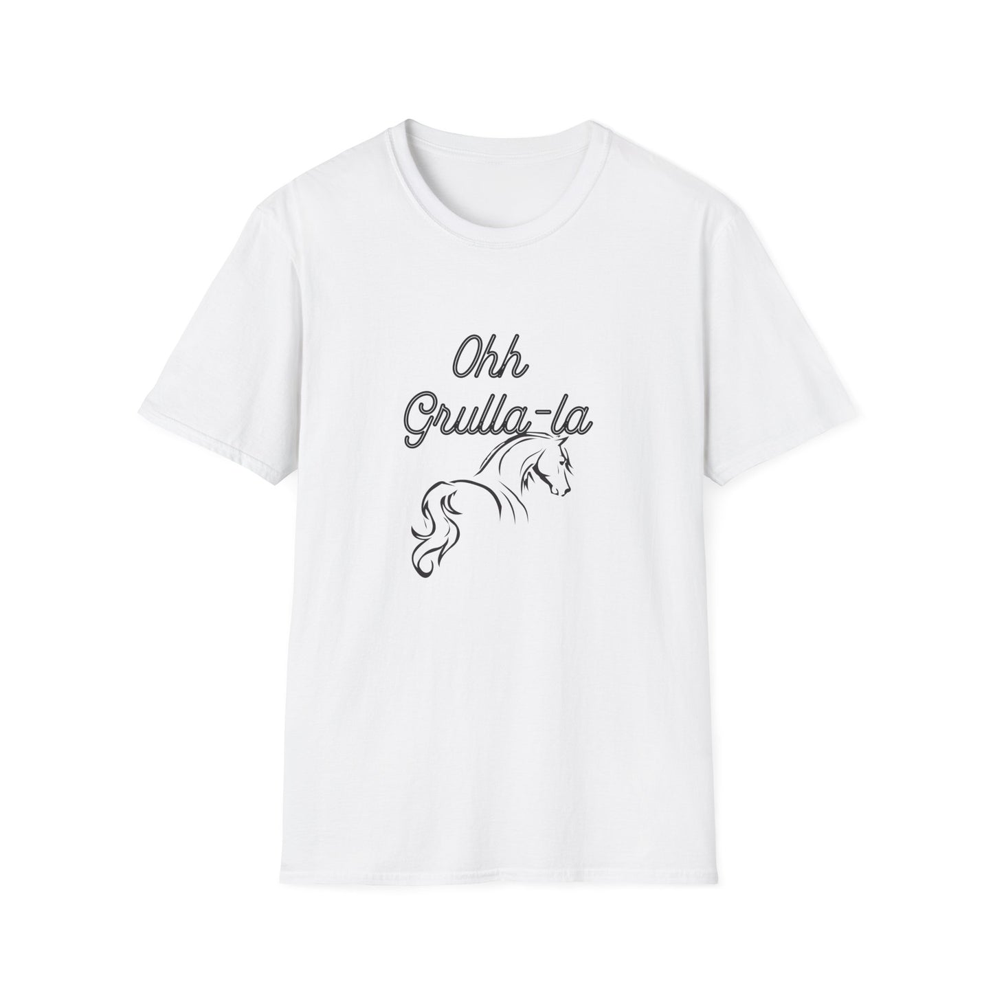 Oh grulla la-Unisex Softstyle T-Shirt