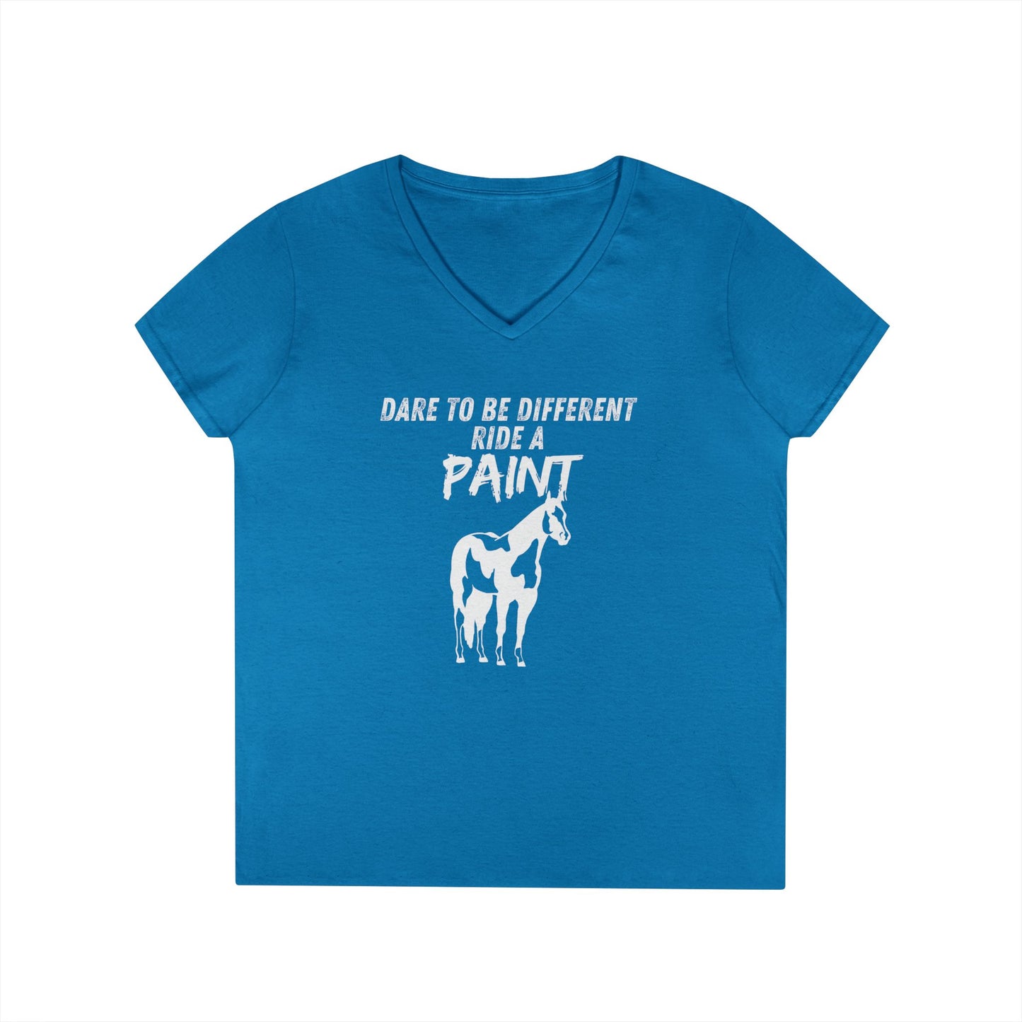 Ride a paint-Ladies' V-Neck T-Shirt